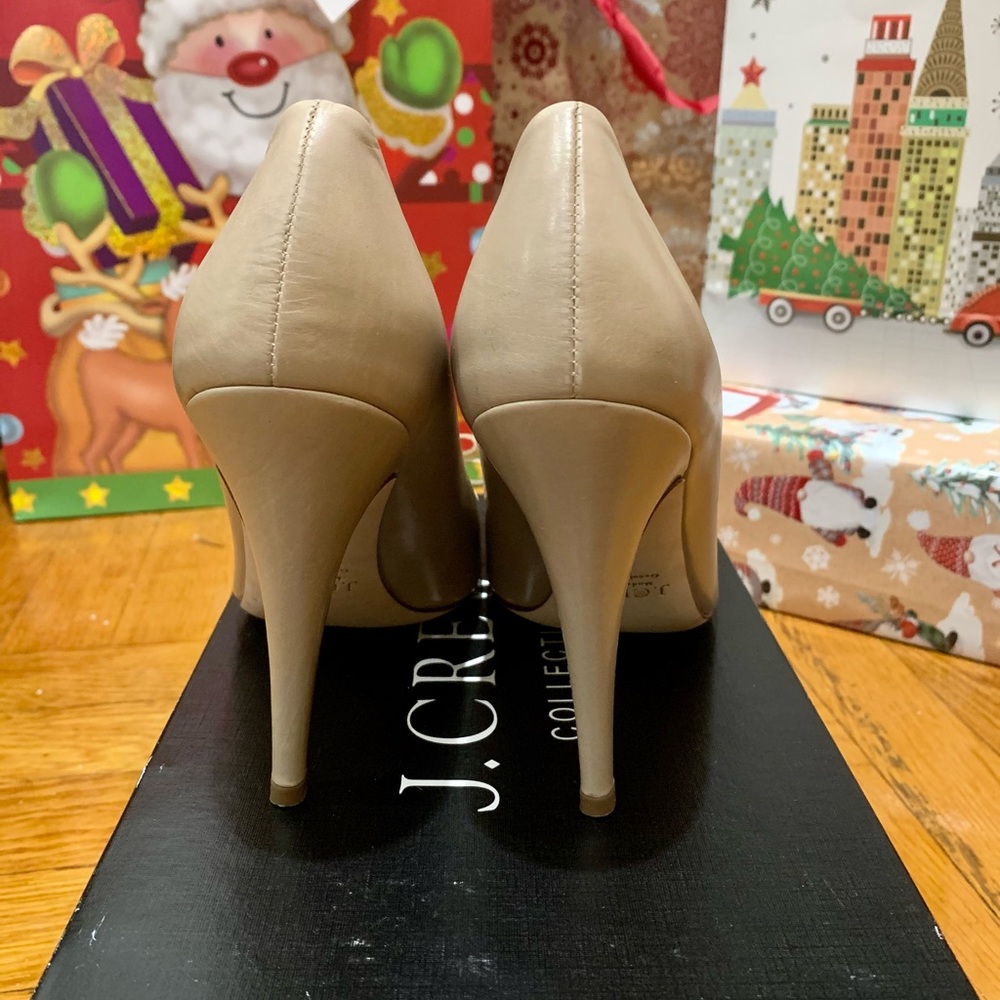 J.Crew Viv Pumps in Wild Mushroom/Nude - Picture 5 of 6